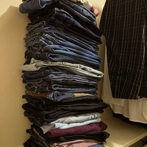 Surprise Bundle of Jeans, Leggings, and Skirts.